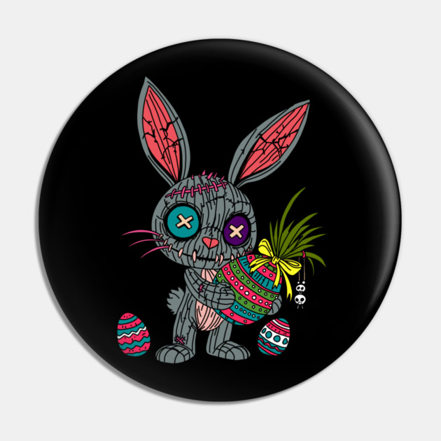 Voodoo Easter Bunny Pin by H. R. Sinclair
