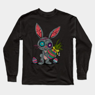 Voodoo Easter Bunny Long Sleeve T-Shirt