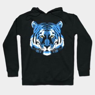 Tiger Blue Hoodie