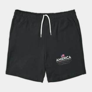 Anti Socialism Patriotic American Thomas Jefferson Quote Shorts