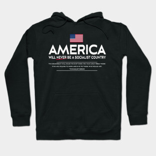 Anti Socialism Patriotic American Thomas Jefferson Quote Hoodie