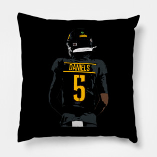 Jayden Daniels Old No 5 Pillow