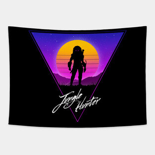 Jungle Hunter Predator Tapestry