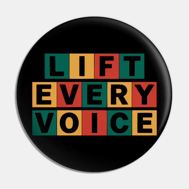 Lift Every Voice Pin by UrbanLifeApparel