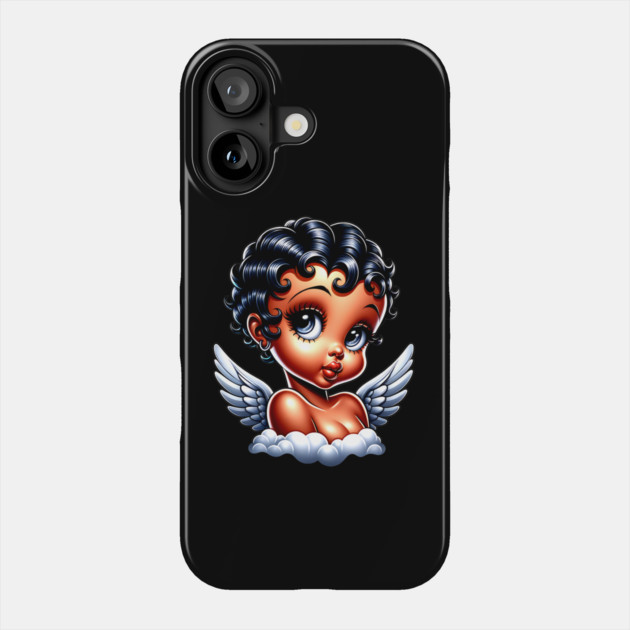 Cute Angel Phone Case by UrbanLifeApparel