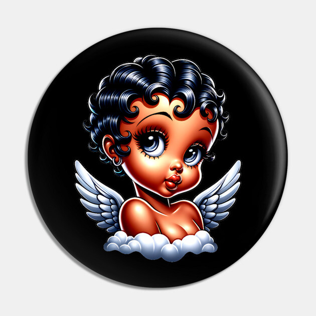 Cute Angel Pin by UrbanLifeApparel