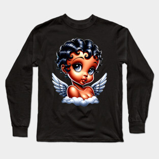 Cute Angel Long Sleeve T-Shirt