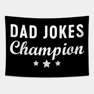 Dad joke champion Tapestry