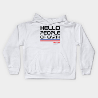 HDTGM - Hello People of Earth Nasa Kids Hoodie