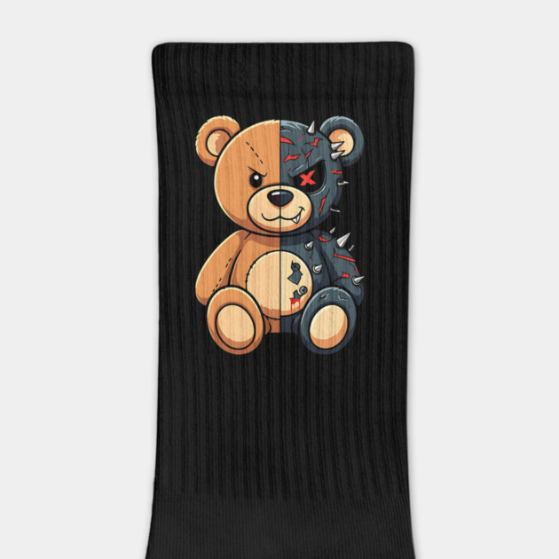 Good and Bad Teddy by UrbanLifeApparel