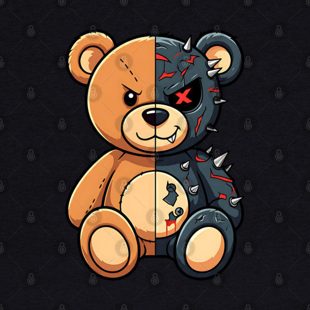 Good and Bad Teddy by UrbanLifeApparel