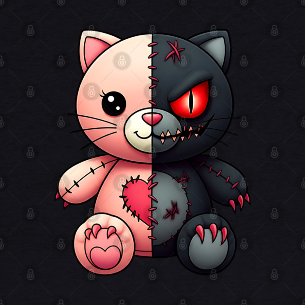 Good and Bad Kitty by UrbanLifeApparel