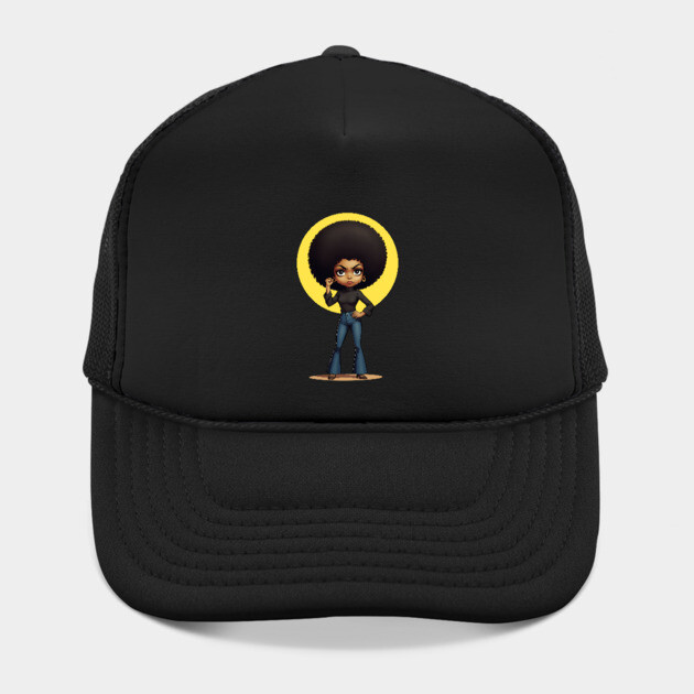 Angela Davis - Black Power Raised Fist by UrbanLifeApparel