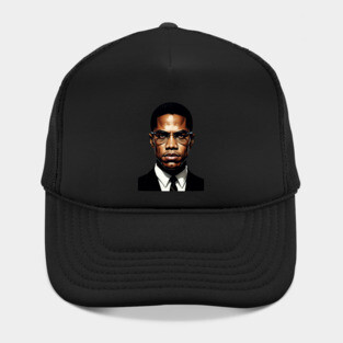 Malcolm X Portrait Hat