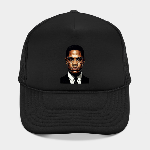 Malcolm X Portrait by UrbanLifeApparel