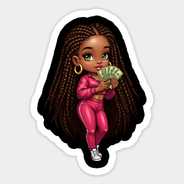 Boos Lady Making Money Magnet by UrbanLifeApparel