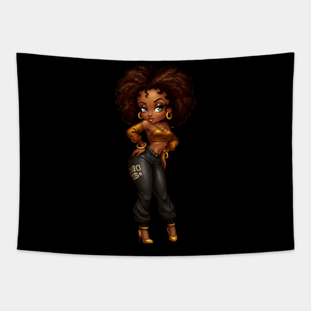 Urban Woman Tapestry by UrbanLifeApparel