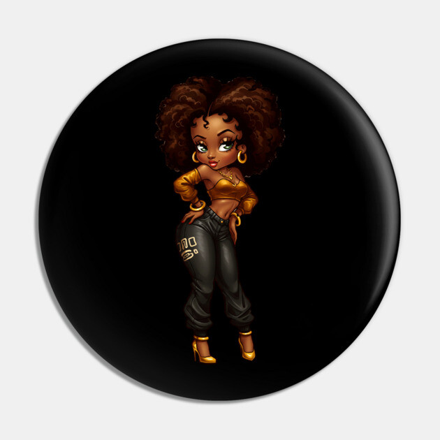 Urban Woman Pin by UrbanLifeApparel