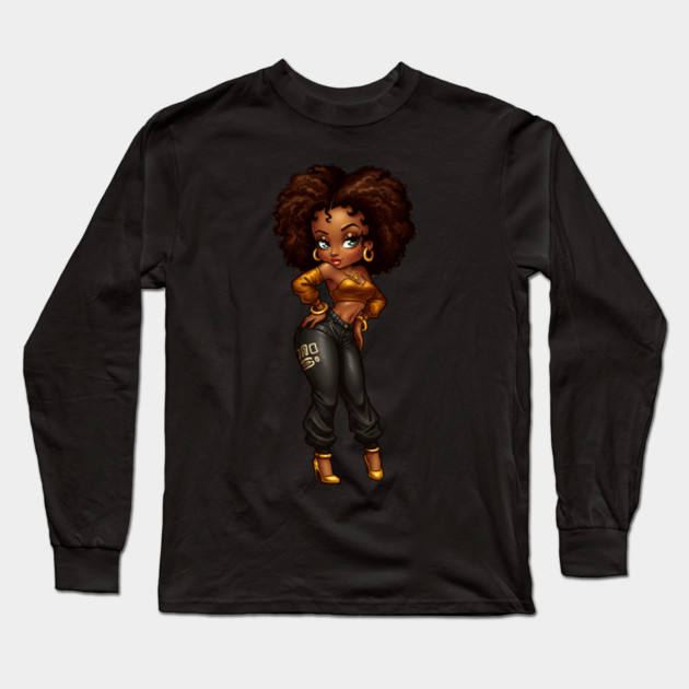 Urban Woman Long Sleeve T-Shirt by UrbanLifeApparel