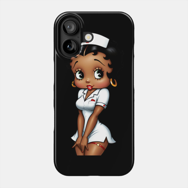 Urban Nurse, Black Nurse Phone Case by UrbanLifeApparel