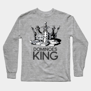 Dominoes King Long Sleeve T-Shirt