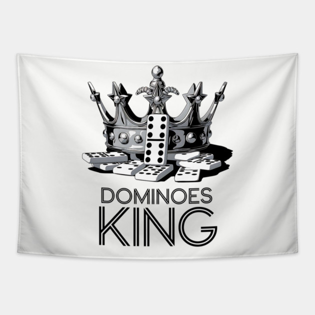 Dominoes King Tapestry by UrbanLifeApparel