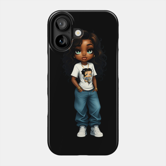 Urban HipHop Girl Woman Phone Case by UrbanLifeApparel