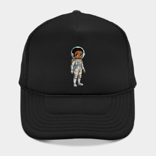 Black Girl Astronaut Hat
