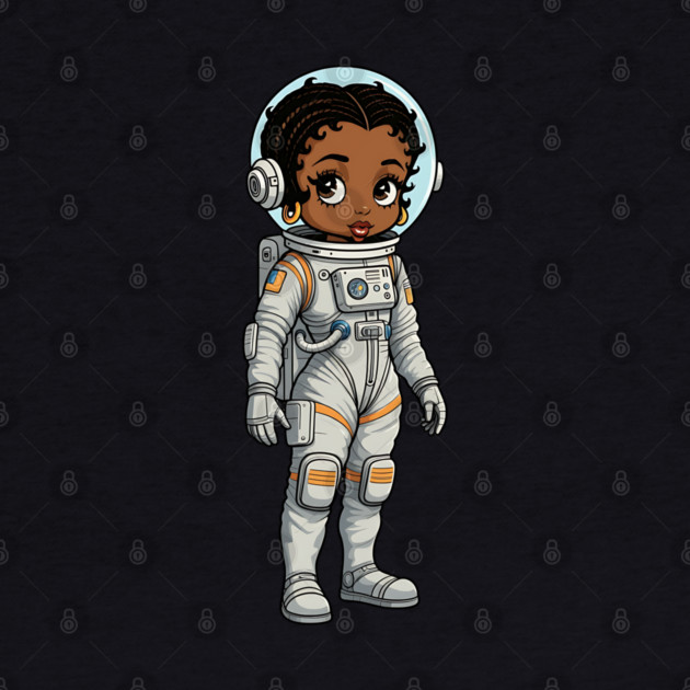 Black Girl Astronaut by UrbanLifeApparel