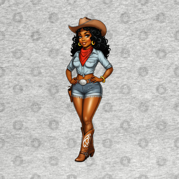 Black Cowgirl by UrbanLifeApparel