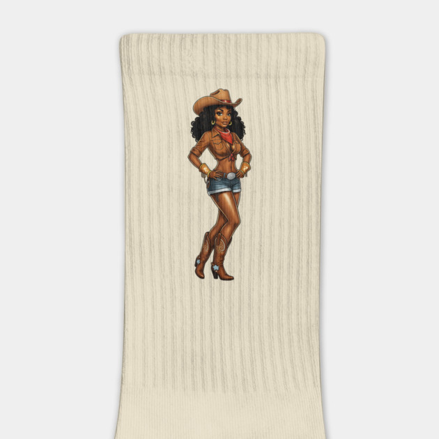 Cowgirl, Black Girl Magic by UrbanLifeApparel