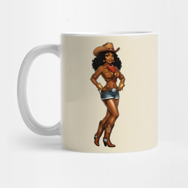 Cowgirl, Black Girl Magic by UrbanLifeApparel