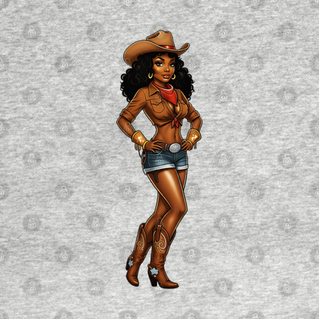 Cowgirl, Black Girl Magic by UrbanLifeApparel