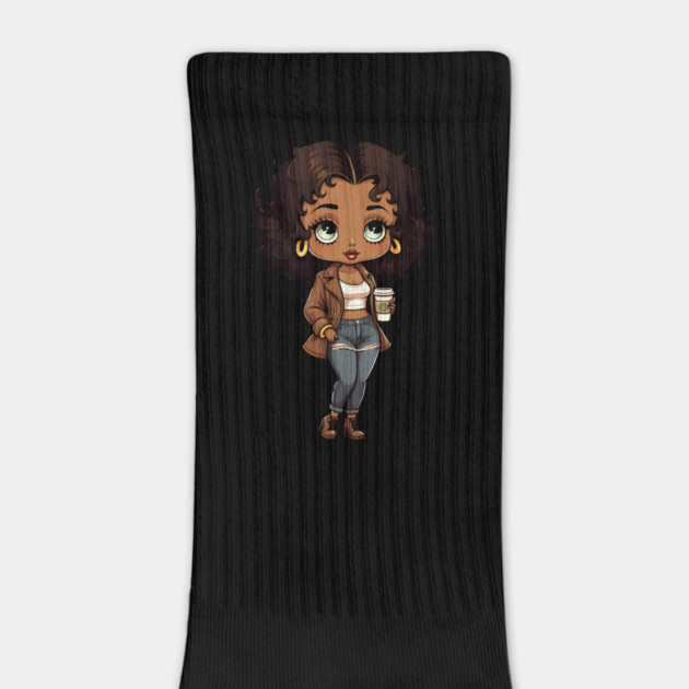 Chibi Black Girl by UrbanLifeApparel