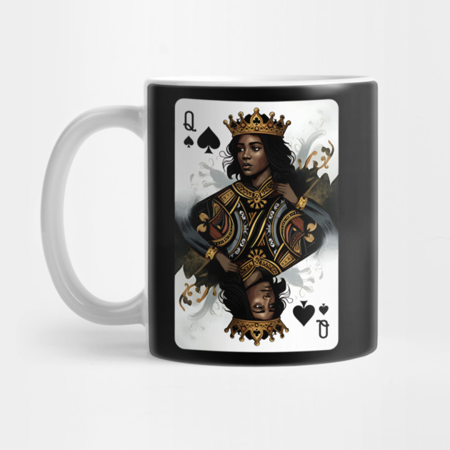 Black Queen of Spades 2 by UrbanLifeApparel
