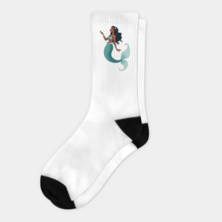 Black Mermaid Socks