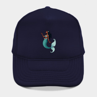 Black Mermaid Hat