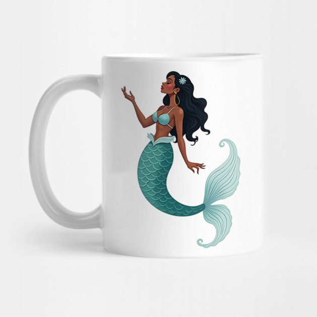 Black Mermaid by UrbanLifeApparel