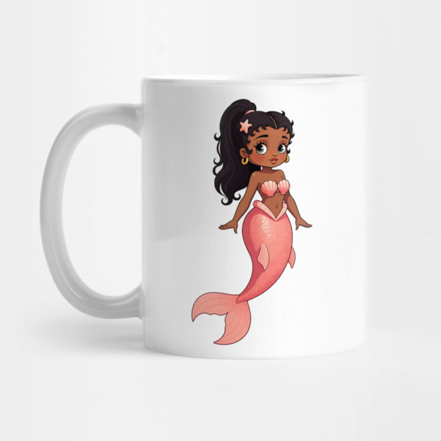 Black Girl Mermaid by UrbanLifeApparel