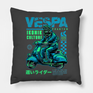 Vespa culture Pillow
