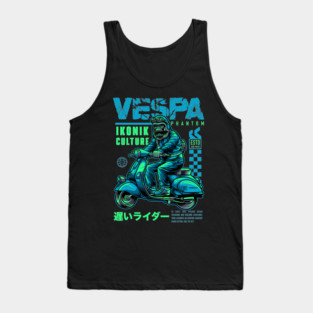Vespa culture Tank Top