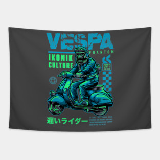 Vespa culture Tapestry