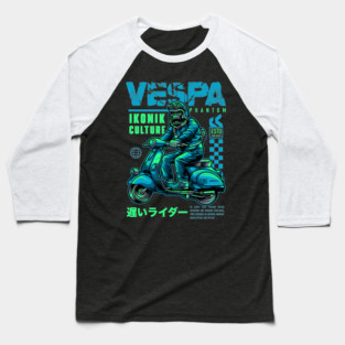 Vespa culture Baseball T-Shirt