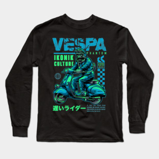 Vespa culture Long Sleeve T-Shirt