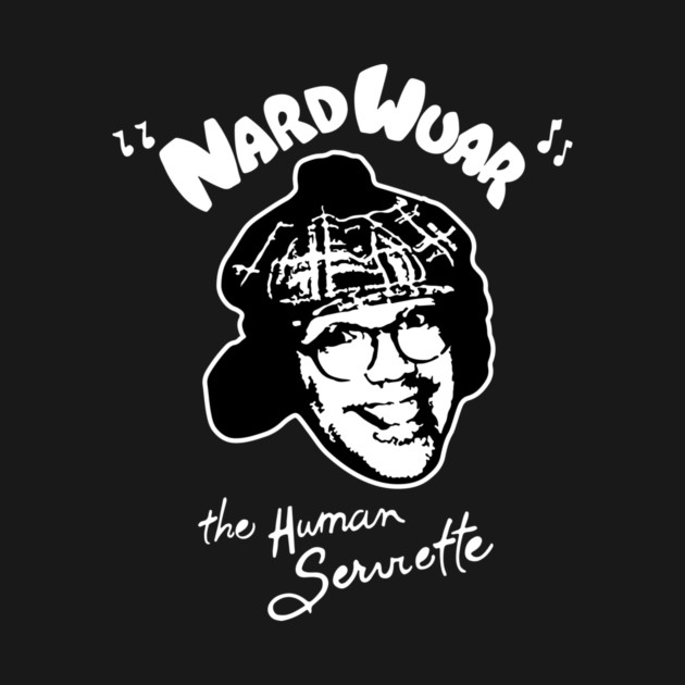 Nardwuar-Serviette-i T-Shirt