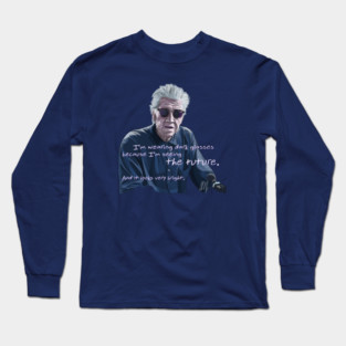 David Lynch: I'm Seeing the Future Long Sleeve T-Shirt
