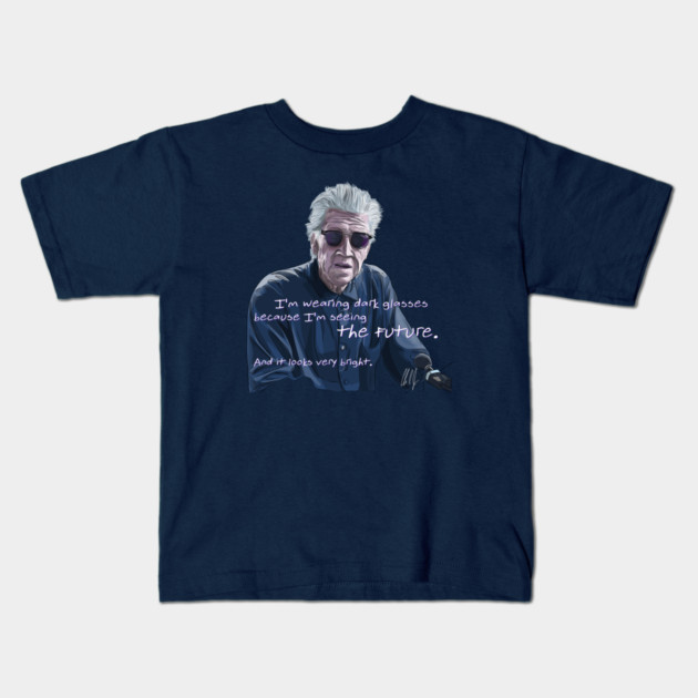 David Lynch: I'm Seeing the Future Kids T-Shirt by 51Deesigns