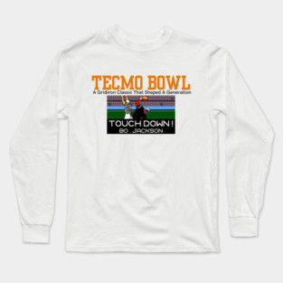 Tecmo Bowl Long Sleeve T-Shirt