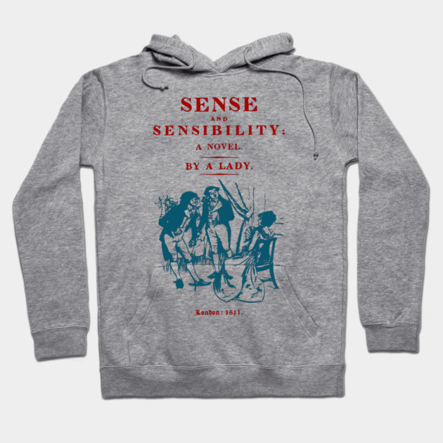 Sense and Sensibility Vintage Book Cover Art Hoodie by TuncGK