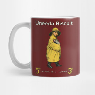 Uneeda Biscuit 5¢ Retro Advertising Art Mug